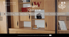 Desktop Screenshot of meubles-weingand.net